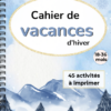 couv hiver mini Cahier de vacances Hiver -18-36 mois