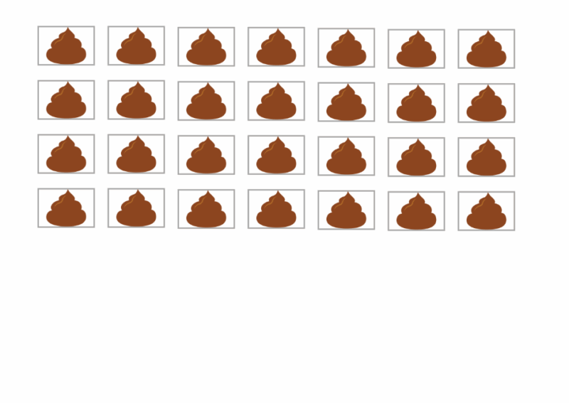 Le tableau de propreté