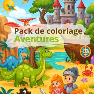 Pack de coloriage Aventure
