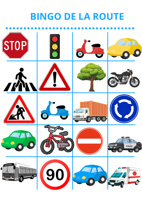Bingo de la route